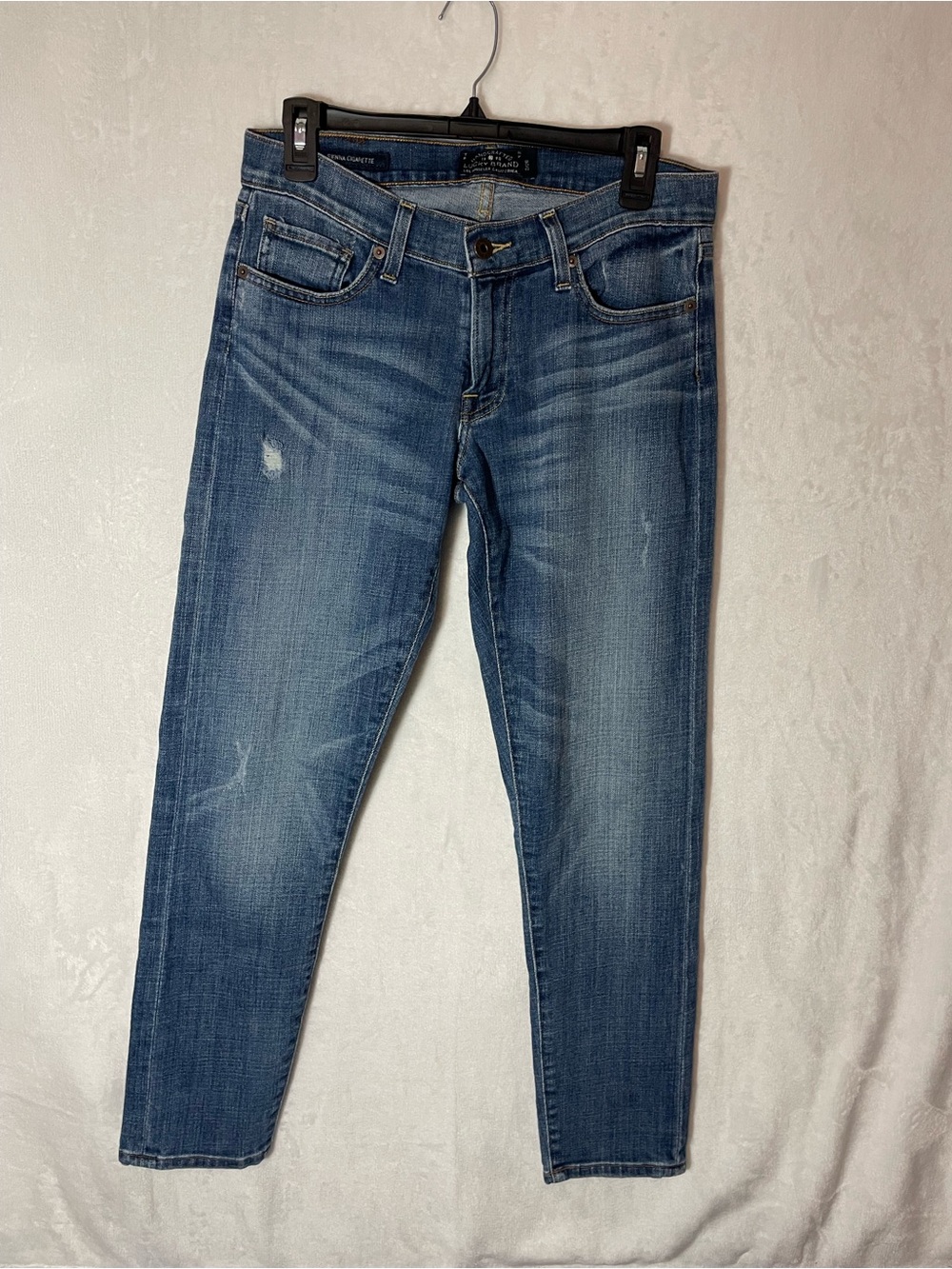 Lucky Brand Women's Faded Blue Skinny Jeans